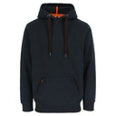 HESUS SWEATER MET KAP marineblauw