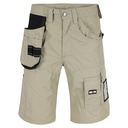 BATUA BERMUDA beige/zwart